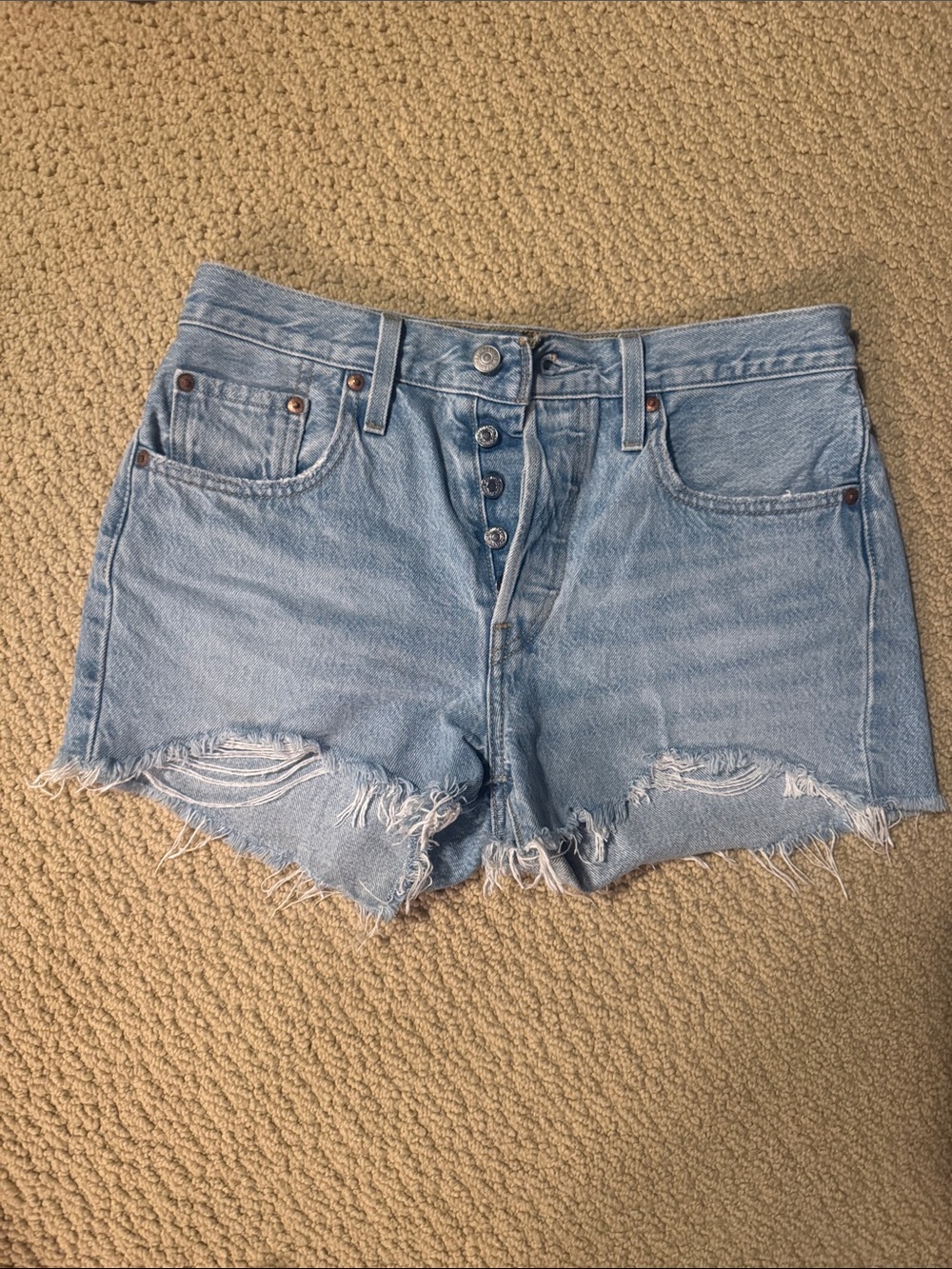 Levi’s denim shorts